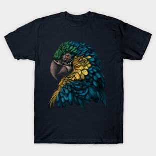 Blue and Gold Macaw T-Shirt